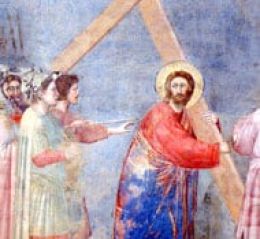 "le portement de croix"-fresque de Giotto
