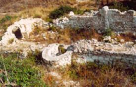 Ruines de l'église des Carmes sur le Mont Carmel