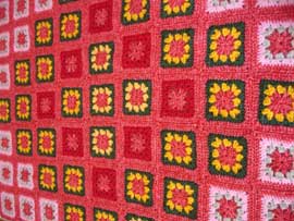 plaids au crochet