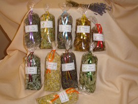 tisanes du jardin