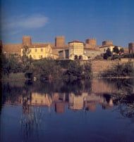 Vue sur les remparts d'Avila