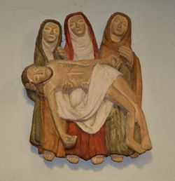 Jésus est détaché de la croix