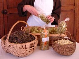 remplissage des sachets de tisane